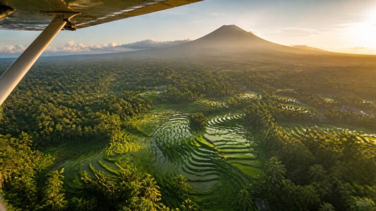 Flight to Bali