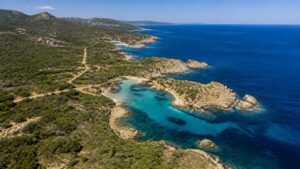 Private jet in Figari
