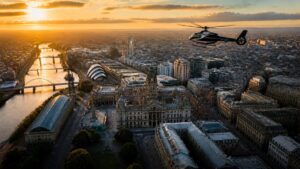 Private jet in Glasgow