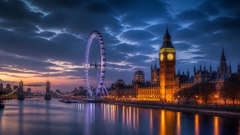 Flight to London