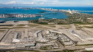 Private jet in Miami