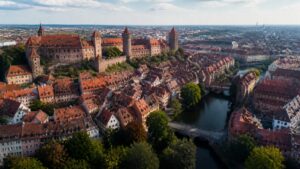 Private jet in Nuremberg