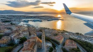 Private jet in Olbia