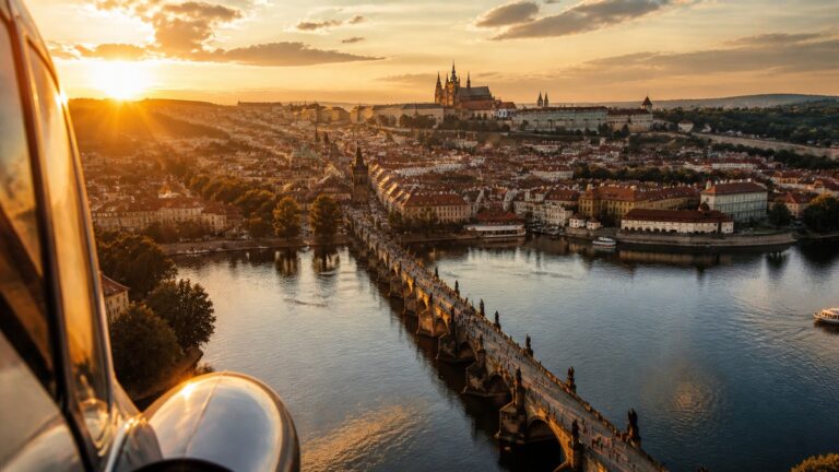 Flight to Prague