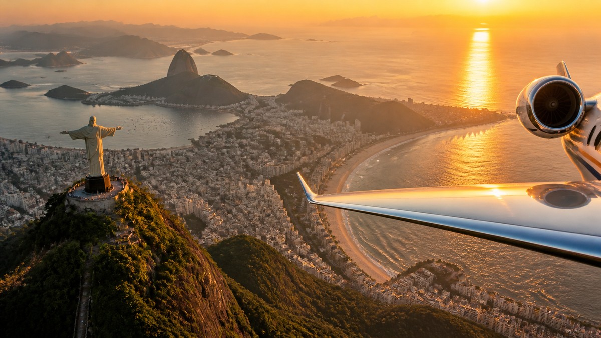 Private Jet charter to/from Rio de Janeiro - Best prices & booking