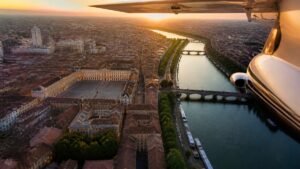 Private jet in Toulouse